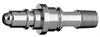 DISS NIPPLE He-O2 Mixture to 1/4" M Medical Gas Fitting, DISS, 1060-A, HE-O2, Heliox, breathing mixture